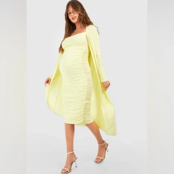 Yellow Size 12 Maternity Dress | Color: Yellow | Size: 12m | Hydahr's Closet Yellow Size 12 Maternity Dress | Color: Yellow | Size: 12m | Hydahr's Closet
